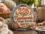[Laser cut and engrave] Needlework and Knitting Organization Accessories Collection Laser Cut Mega Bundle