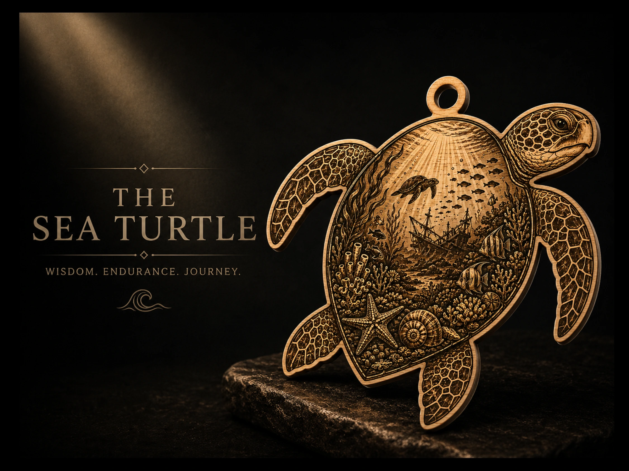 Sea Turtle Pendant
