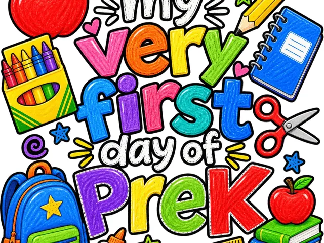 First Day of PreK Toddler Shirt