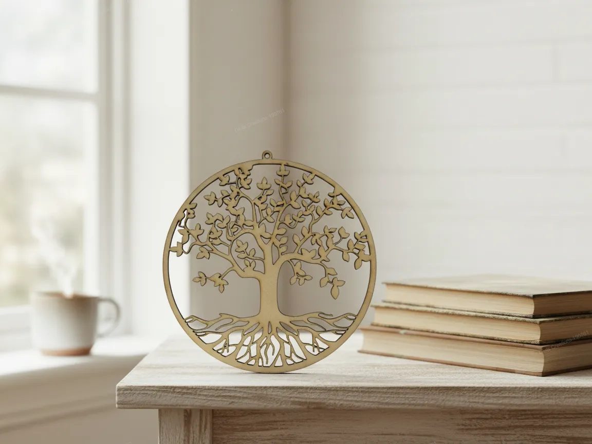 Tree of Life circular wall hanging ornament