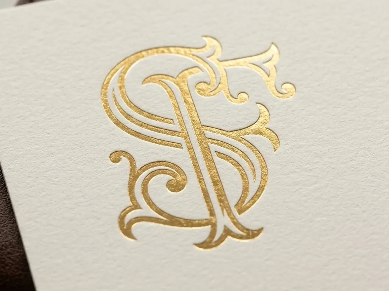 [Laser cut and engrave] SF Signature Couple Monogram – Artistic S & F Interlocking Initials for Wedding Décor, Personalized Gifts, Engraving & Laser Cutting