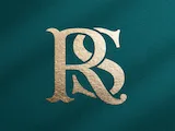 [Laser cut and engrave] 12 Elegant SR Monogram Logo Bundle