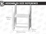[Laser cut and engrave] Wooden Paintbrush Organizer and Storage Stand Collection Laser Cut Bundle. Paintbrush Holder. Desk Organizer