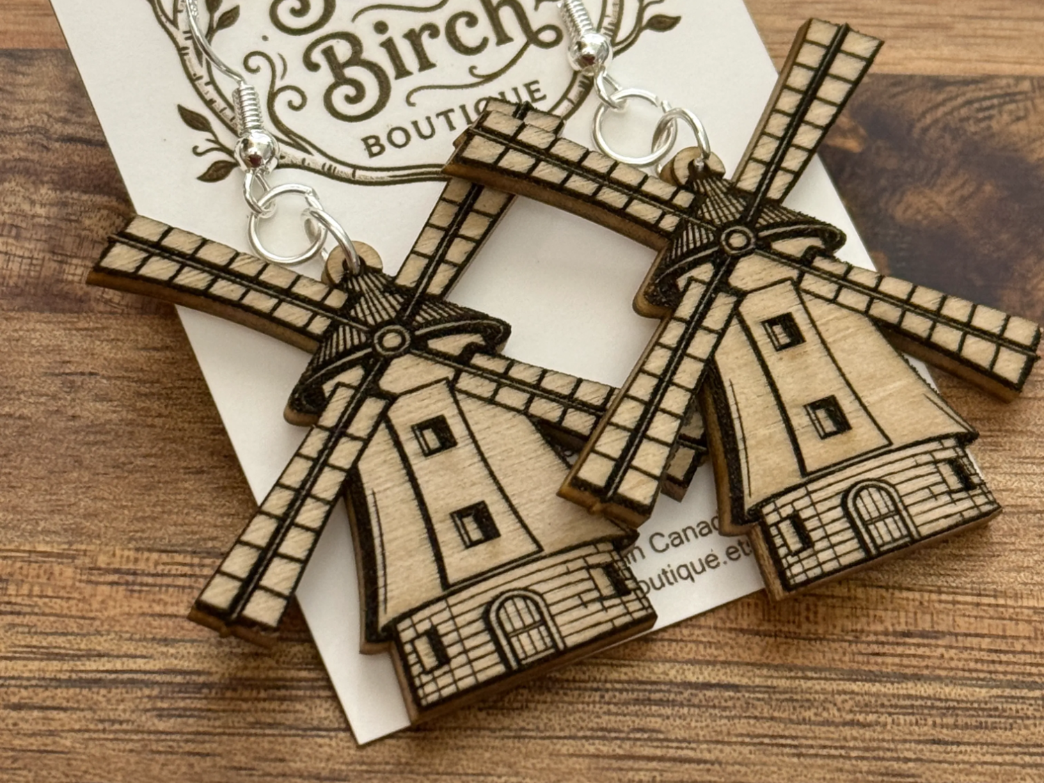 Windmill Dangle Earrings