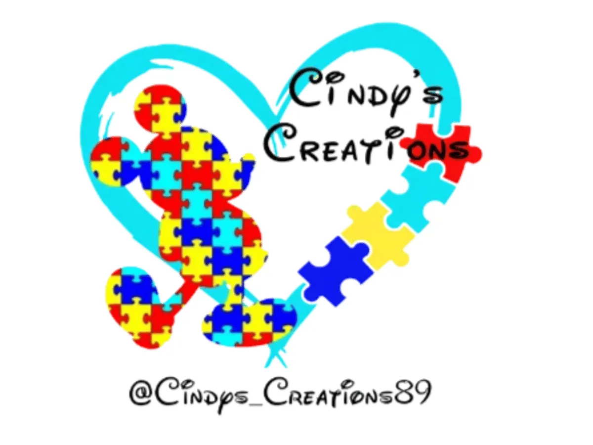 [DTF Printing] Autism Awareness Mickey Mouse Silhouette with Puzzle Piece Pattern