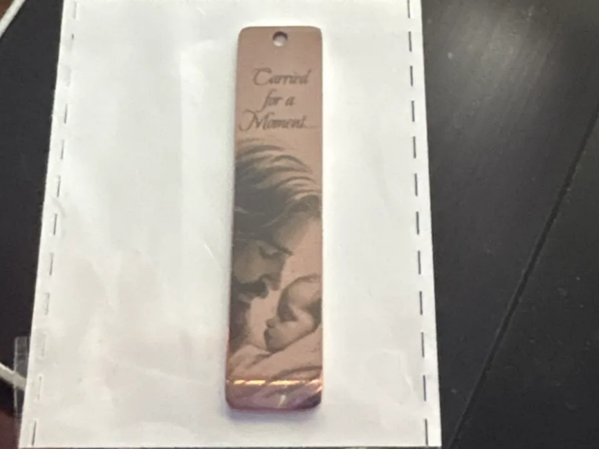 Baby Loss Memorial Bookmark memorial sympathy gift design