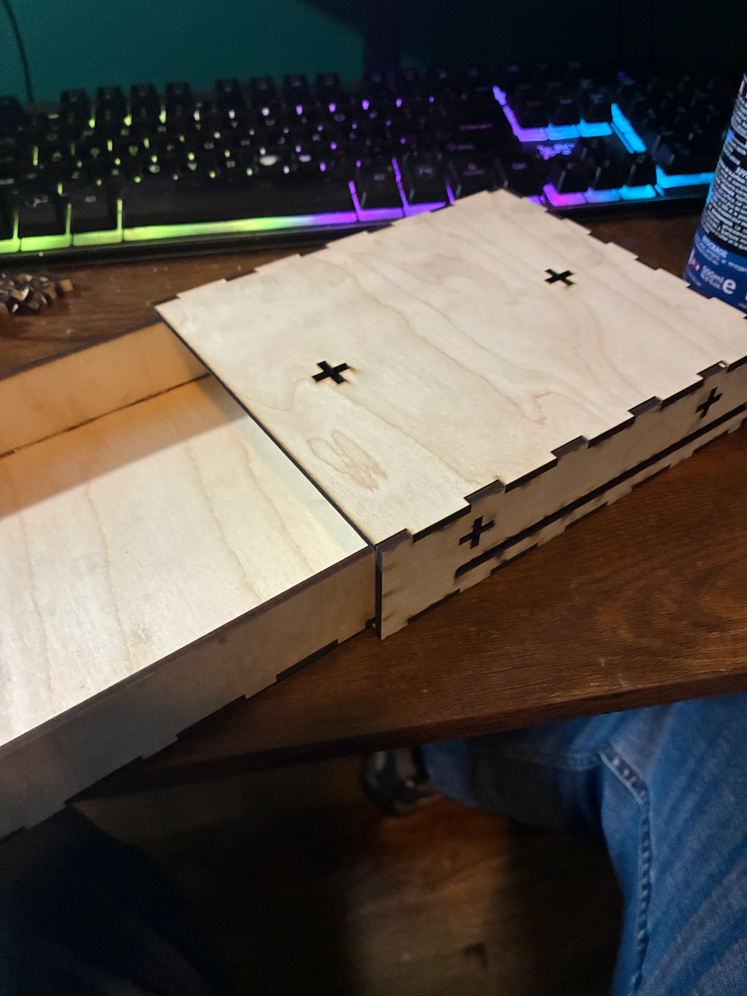 [Laser cut and engrave] Stackable Drawer System