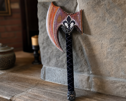 [Laser cut and engrave] Cosplay Fantasy DIY Axe of Inner Strength. Make it & Memories that Matter to You.