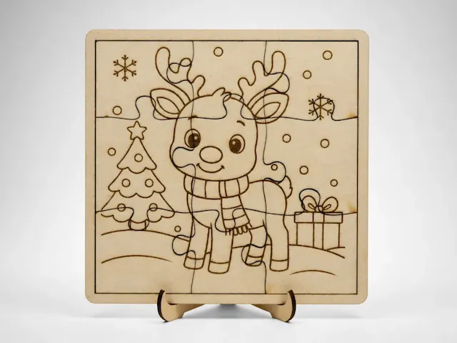 Reindeer puzzle