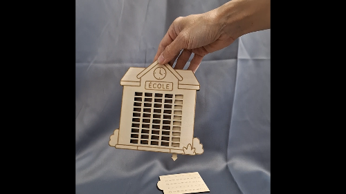 [Laser cut and engrave] L'école des multiplications