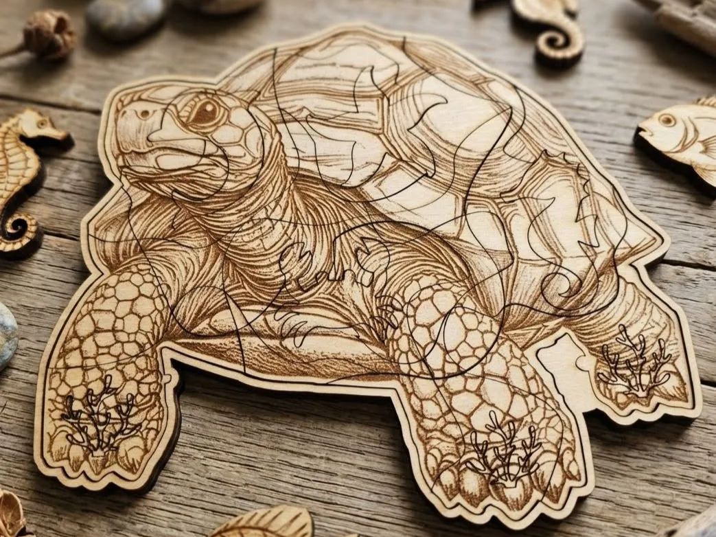 puzzle tortue