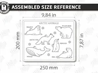 [Laser cut and engrave] Educational Wooden Animal and Vehicle Shape Sorting Puzzles for Toddlers Laser Cut Bundle. Montessori. Kids Laser