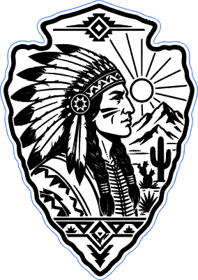 Native American Chief Arrowhead.xcs