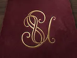 [Laser cut and engrave] SU Elegant Interwoven Monogram Logo