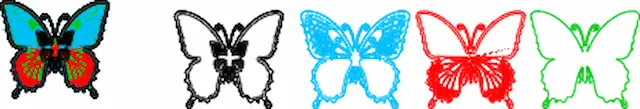 PAPILLON fleuries.xs