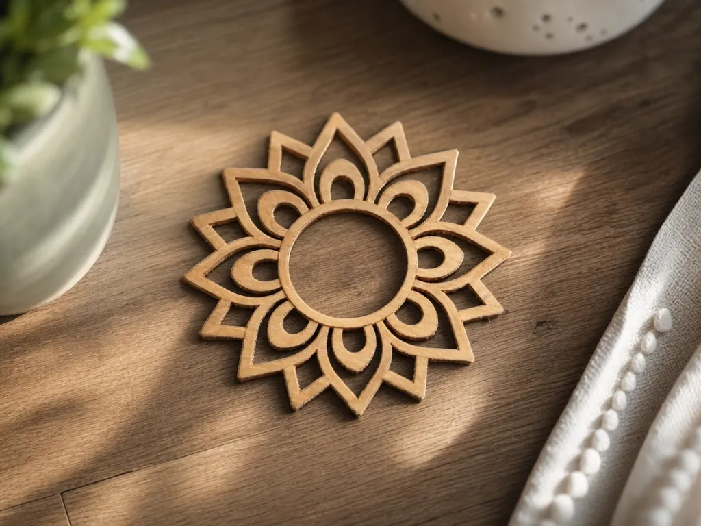 Floral Mandala Decor