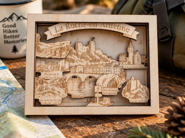 La Roche-en-Ardenne Belgium Cityscape Souvenir Wall Art