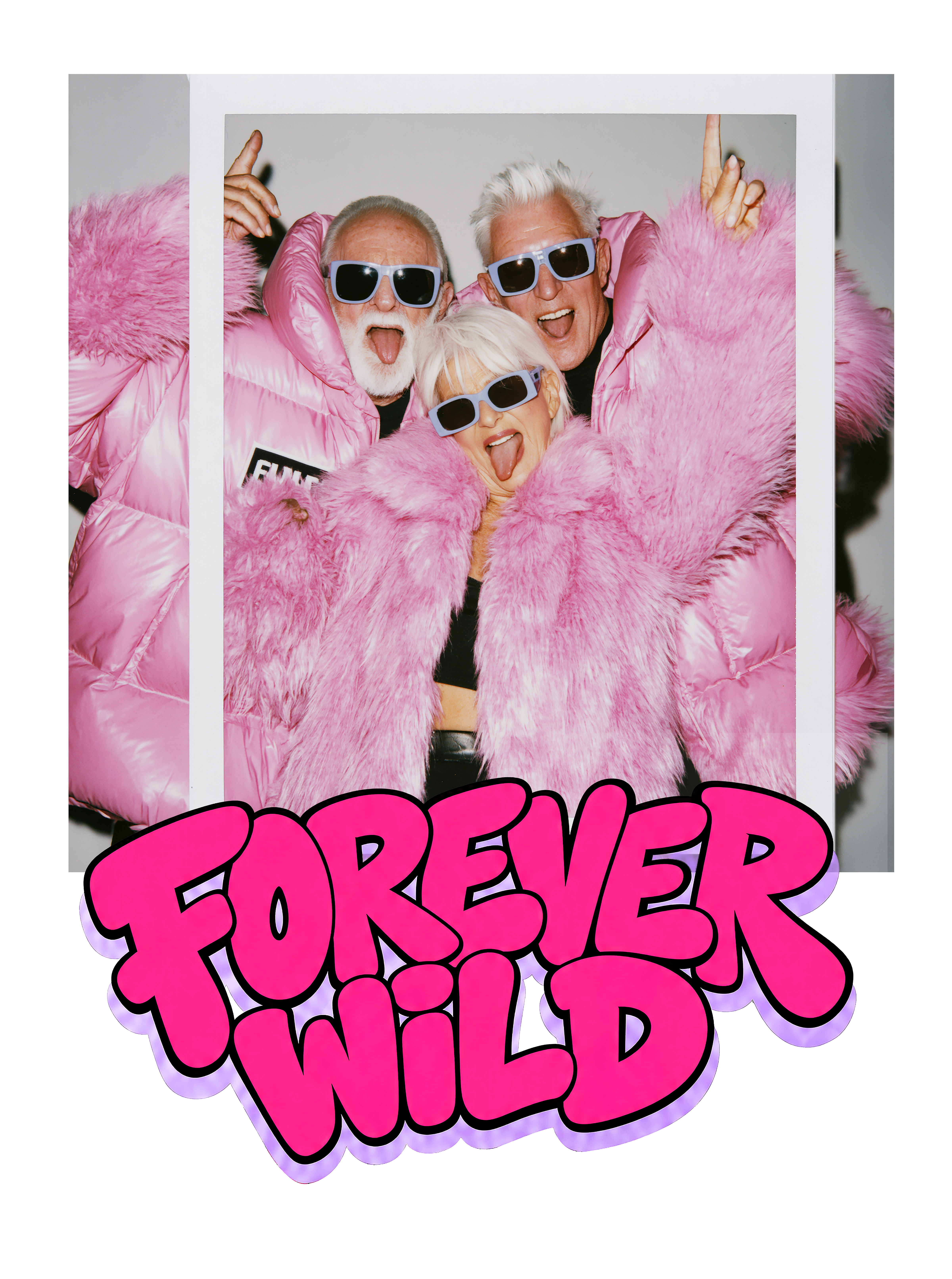 [DTF Printing,Heat Press] White Hoodie Featuring Forever Wild Graphic Print