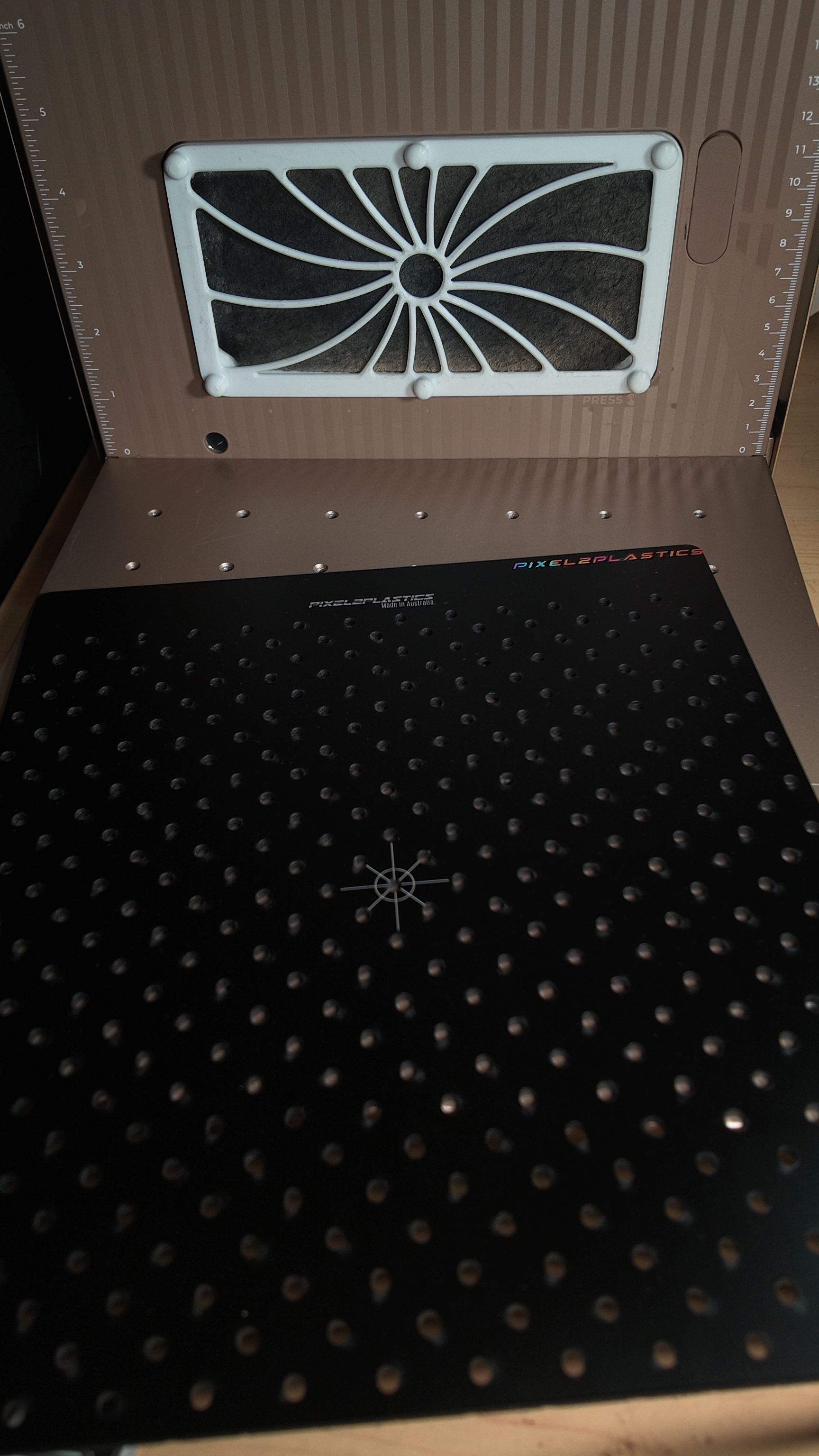 [Laser cut and engrave] Base/ Fixture Plate and fencing kit for F2 Ultra and F2 Ultra UV