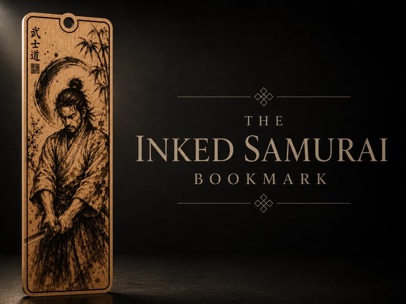 The Inked Samurai Bookmark