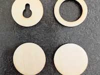 [Laser cut and engrave] Attaches de suspension pour tableaux et décorations murales
