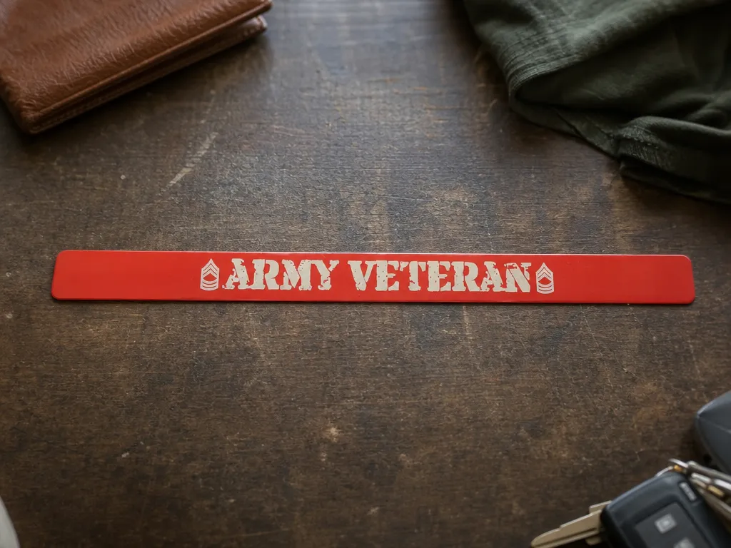 Red Aluminum Anodized Bracelet