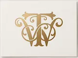 [Laser cut and engrave] TW Elegant Wedding Monogram – Romantic Interlocked Initials with Graceful Curves for Laser Cut Signs, Cake Toppers & Engraving