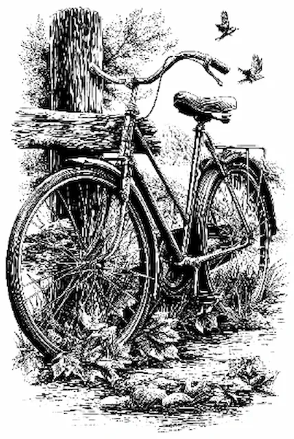 VELO CONTRE ARBRE.xs