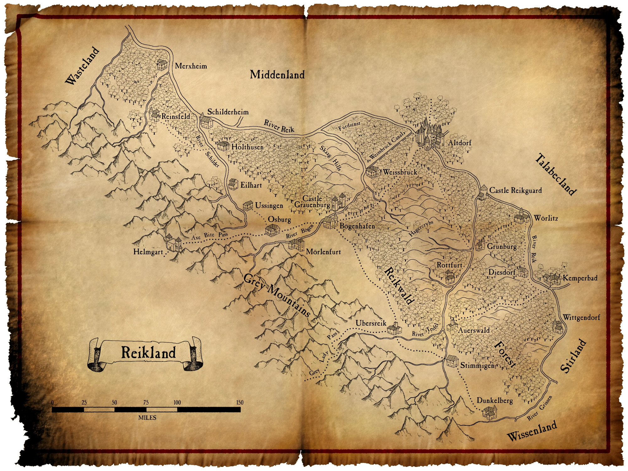 Reikland Map