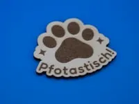 [Laser cut and engrave] 🐶 Paws & Puns 🐈: 8 Funny German Dog & Cat Fridge Magnets