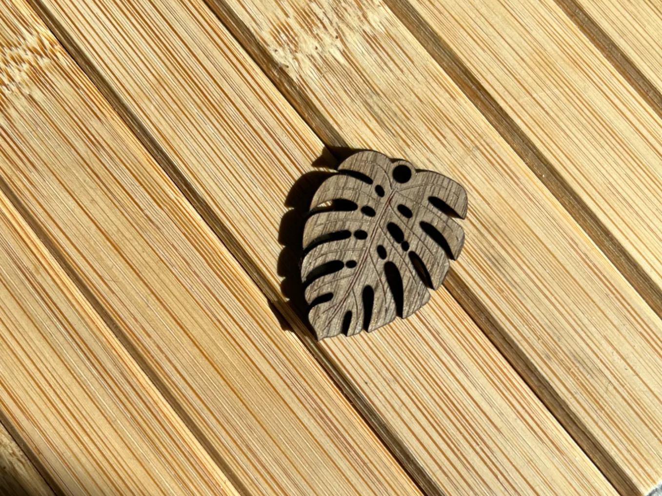 Monstera pendant/earring charm