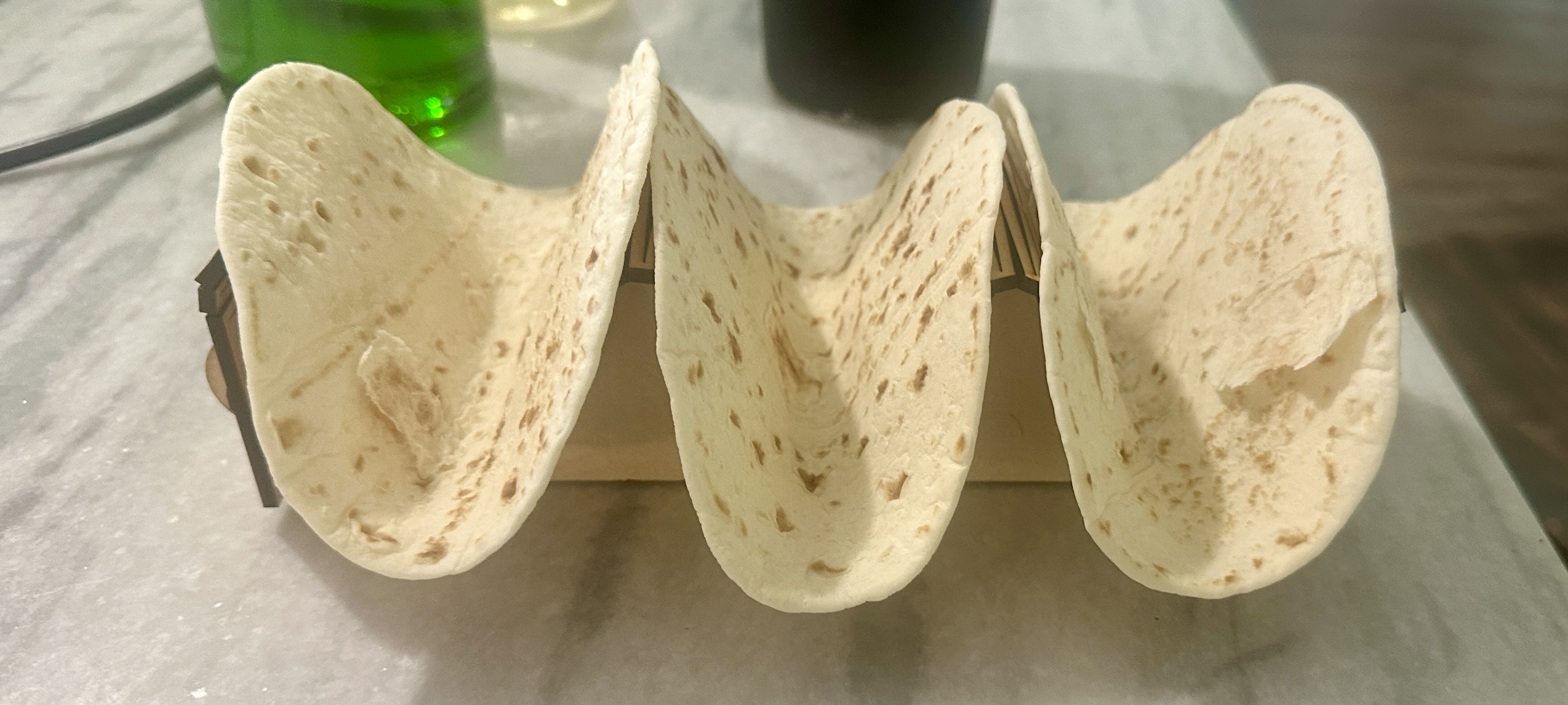 [Laser cut and engrave] Taco Holder: 2 options, Collapsable & Portable.