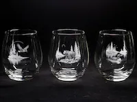 [Laser cut and engrave] Gravures pour verre avec motifs animaux d'Amérique du nord - Bison, loup, orignal, pygargue, huard, ours +cerf bonus