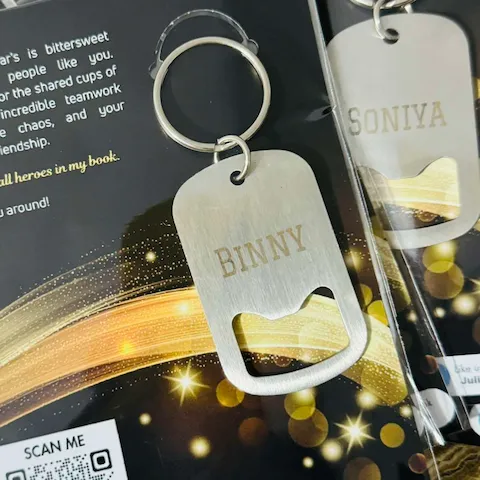 Stainless Steel Military Pendant (Keychain, Necklace)