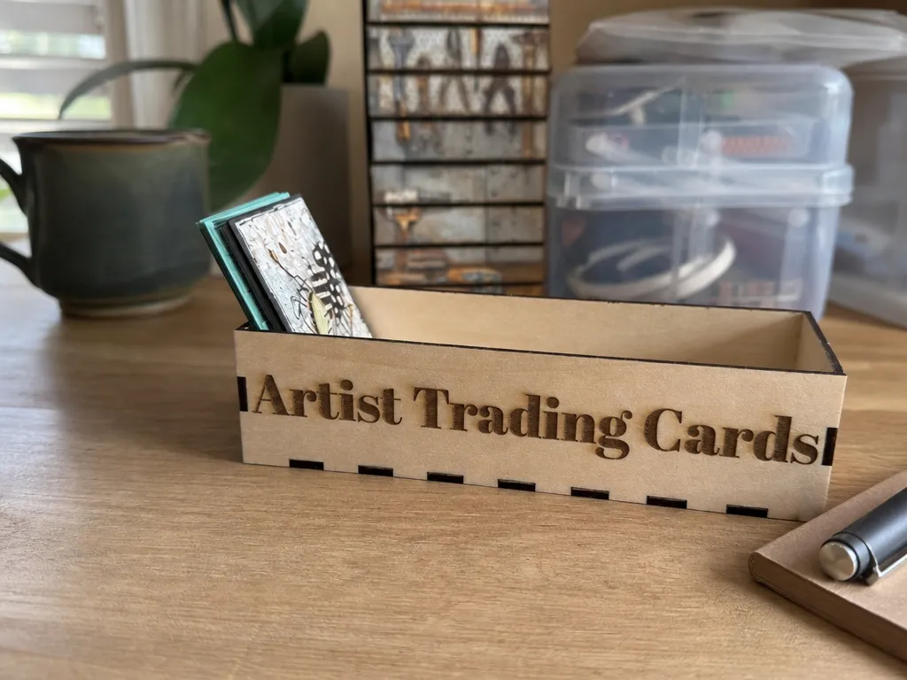 Artist Trading Cards Storage Box