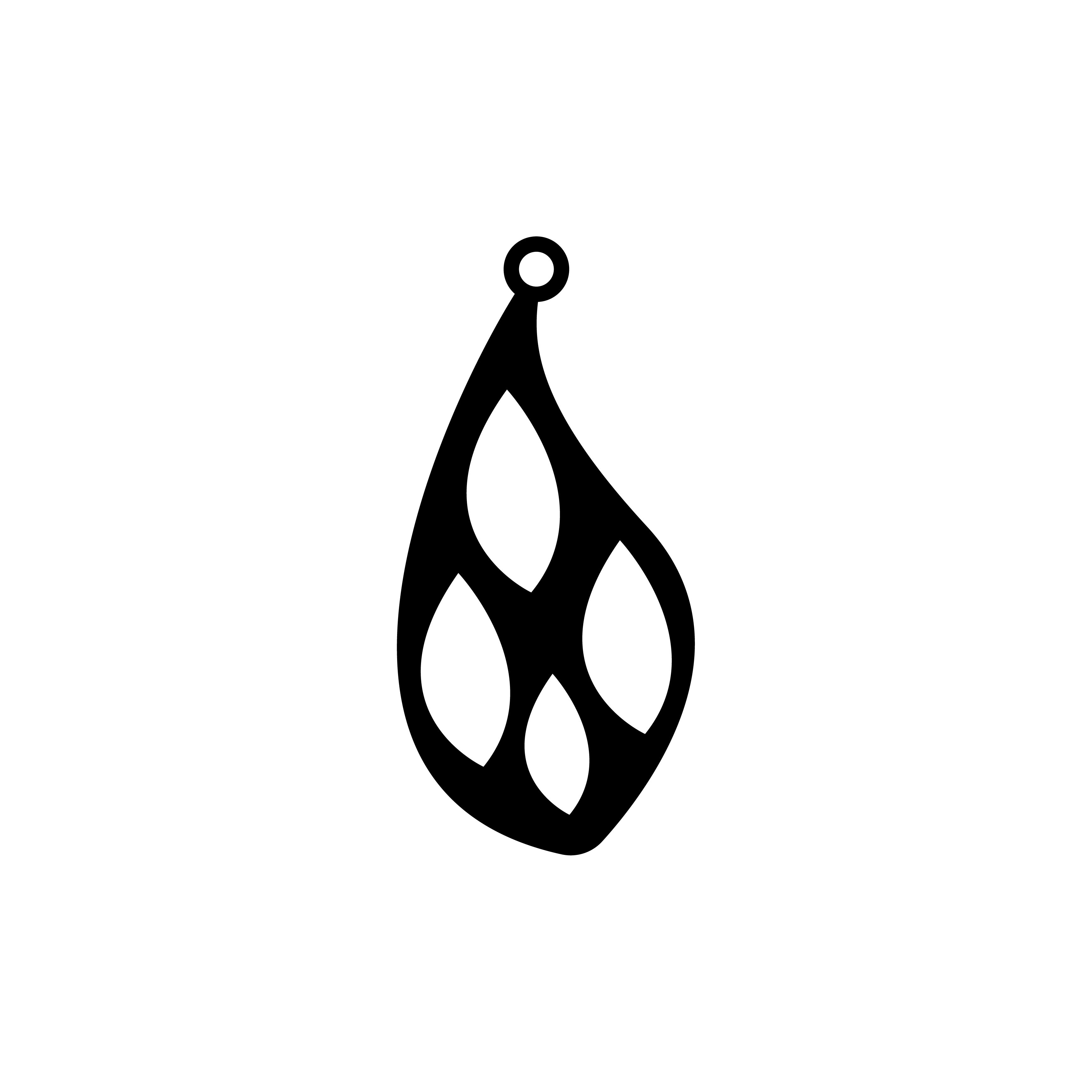 [Laser cut and engrave] Geometric Wooden Cutout Jewelry Pendants