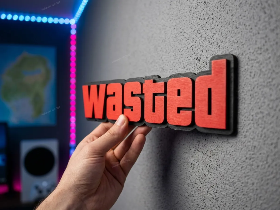 Wall Decor - Wasted