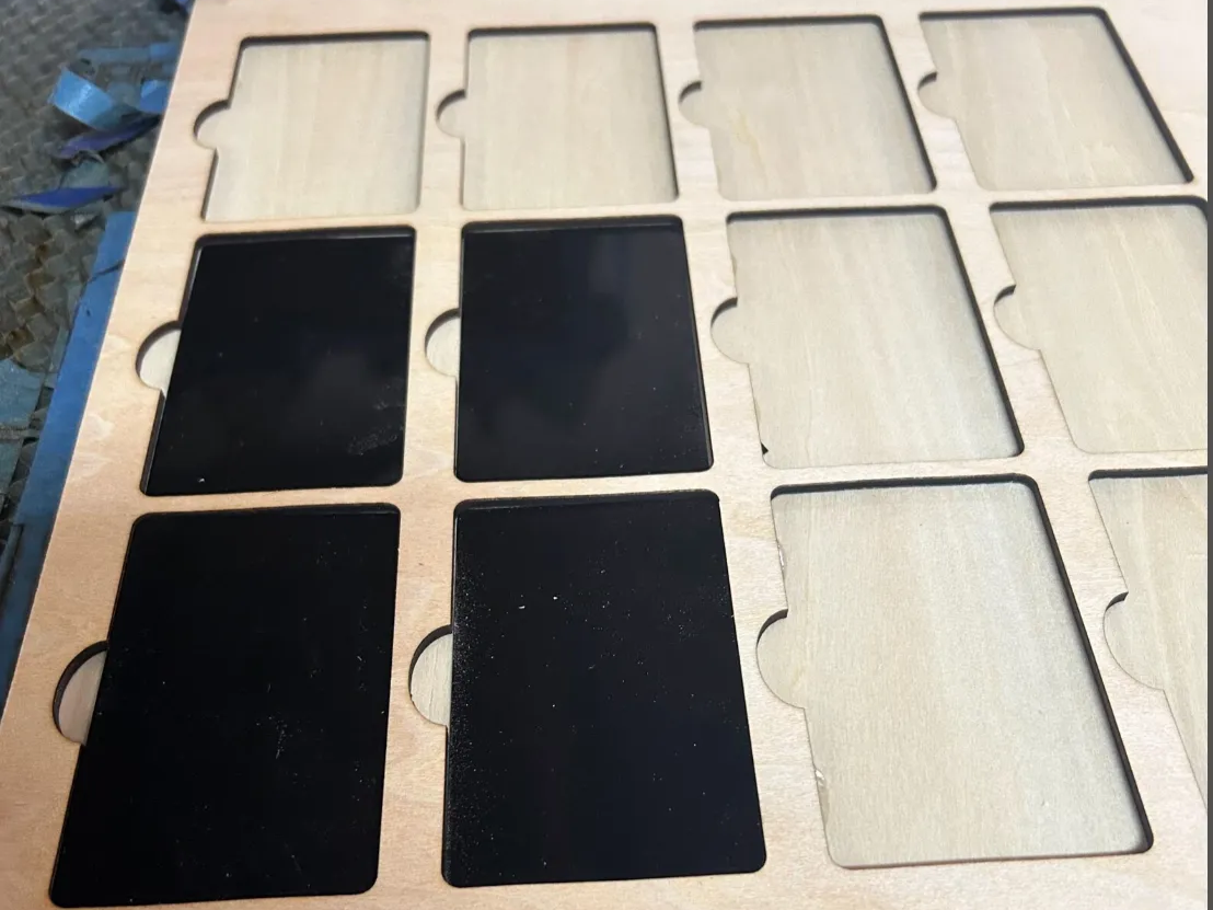 Business Card Engraving Template