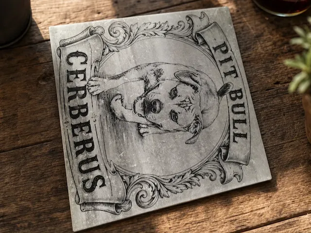 Cerberus Pit Bull Porcelain tile