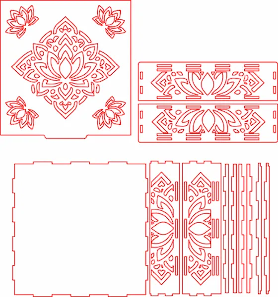 caja mandala.xs