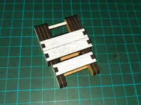 [Laser cut and engrave] Laser Cut Miniature Folding Stools