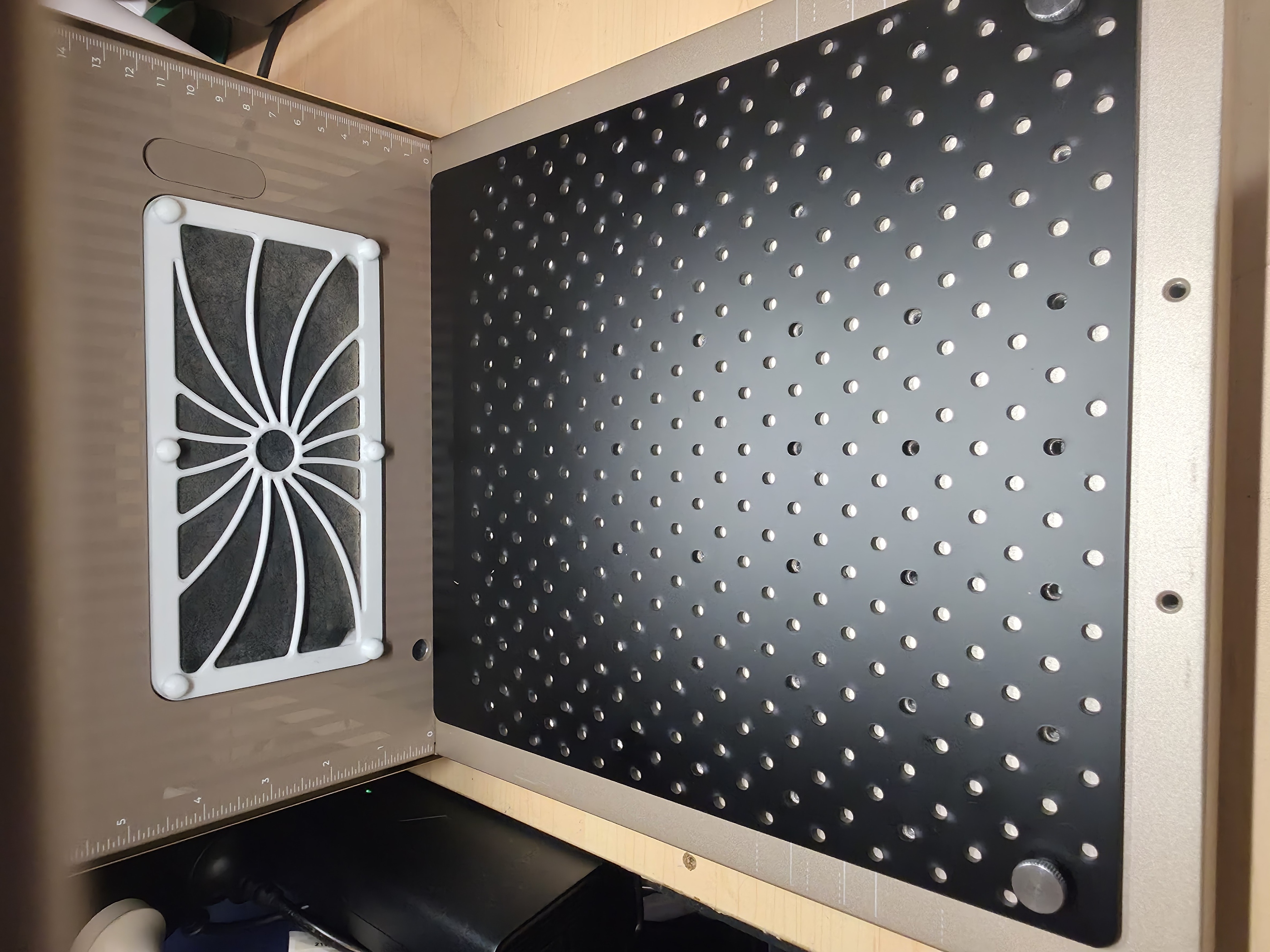 [Laser cut and engrave] Base/ Fixture Plate and fencing kit for F2 Ultra and F2 Ultra UV