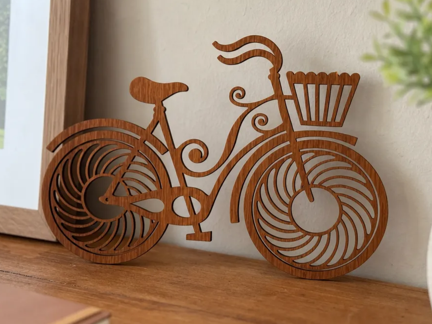 Bicycle - Decorative Laser Cut Design