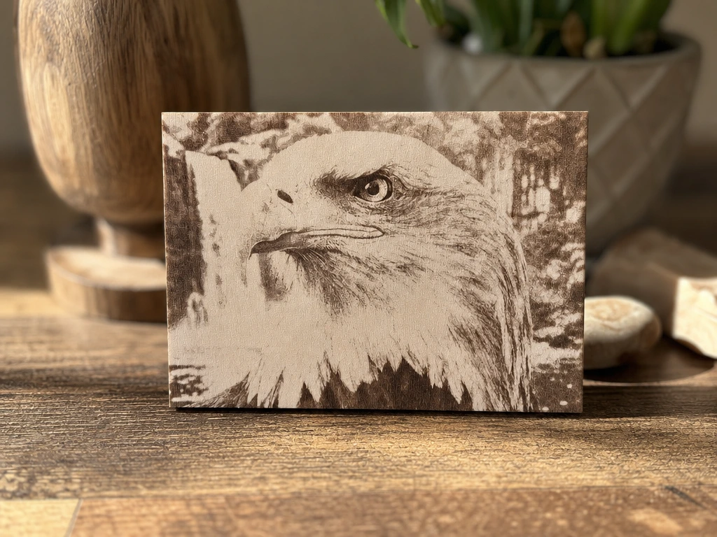 Eagle in the Forest