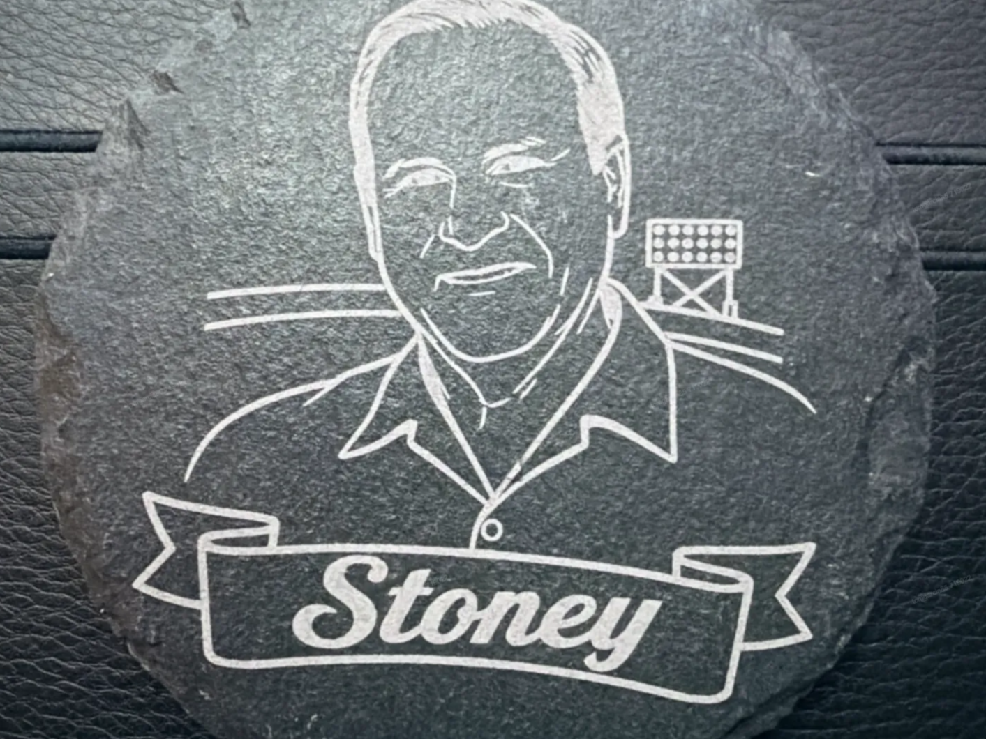 Steve Stone Parody Stone Coaster
