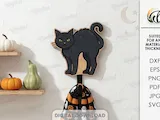 [Laser cut and engrave] Halloween Coat Hooks Bundle. Fall Wall Hook Laser cut Files. Rustic Autumn Home Decor. Pumpkin SVG. Ghost. Raven. Farmhouse