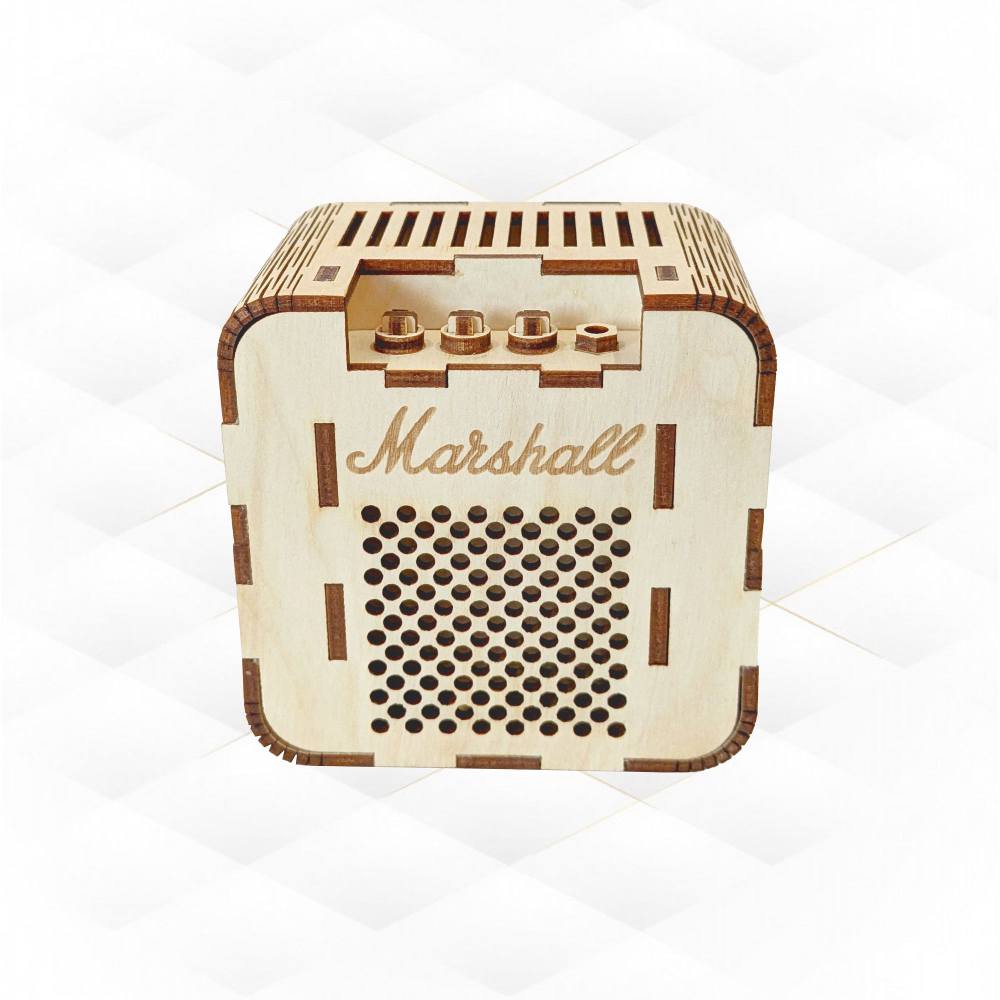 [Laser cut and engrave] Holder Guitar Pick Laser Cut Template, Musical Accessory, Laser Cutting Design