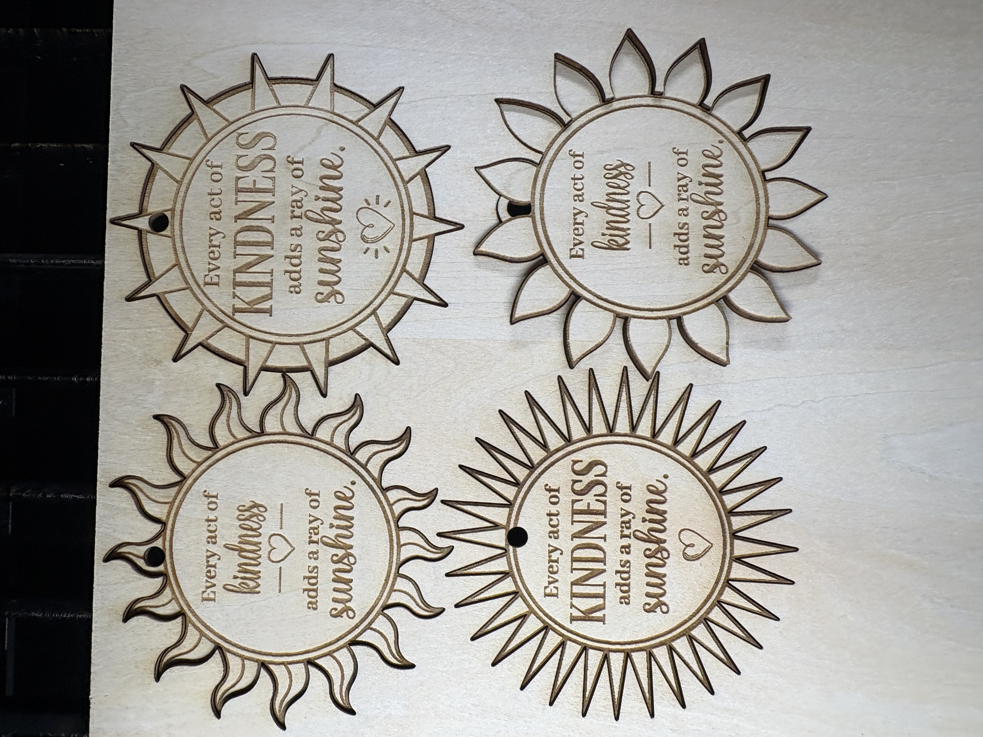 The Kindness Sun Project-EveryAct of Kindness Adds a Ray of Sunshine Campaign instruction: step 1 - Cutting