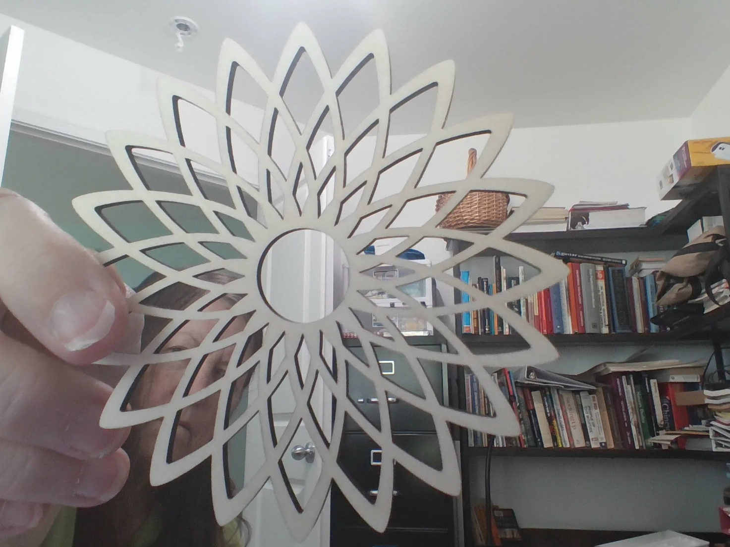 Geometric Flower Mandala Wall Hanging