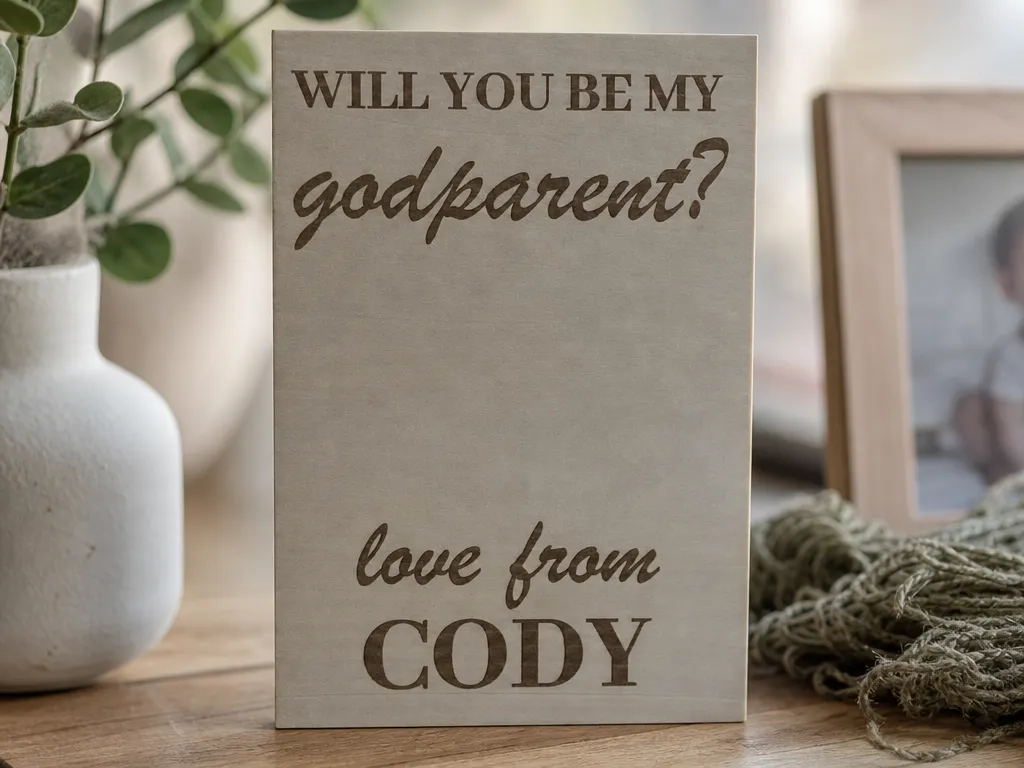 Will you be my Godparent